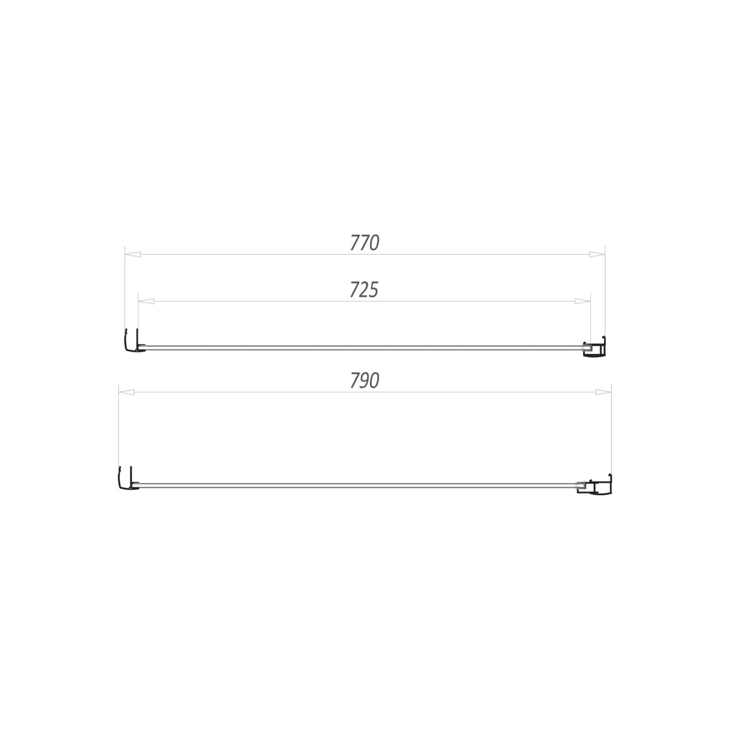 S6 Brushed Brass Side Panel 800