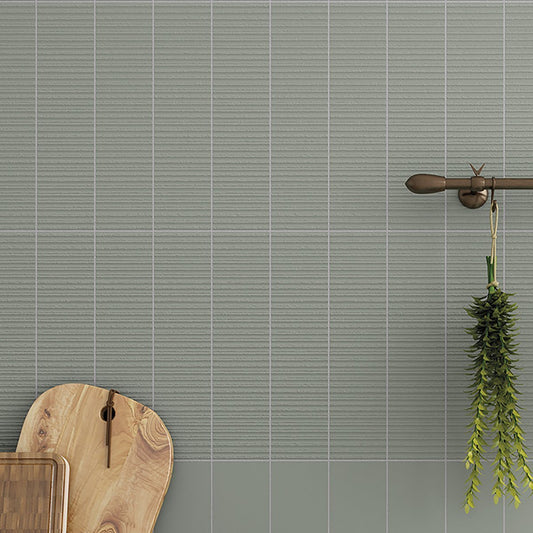 Viera Oliva Ribbed Matt Ceramic Brick Tile 75x300mm