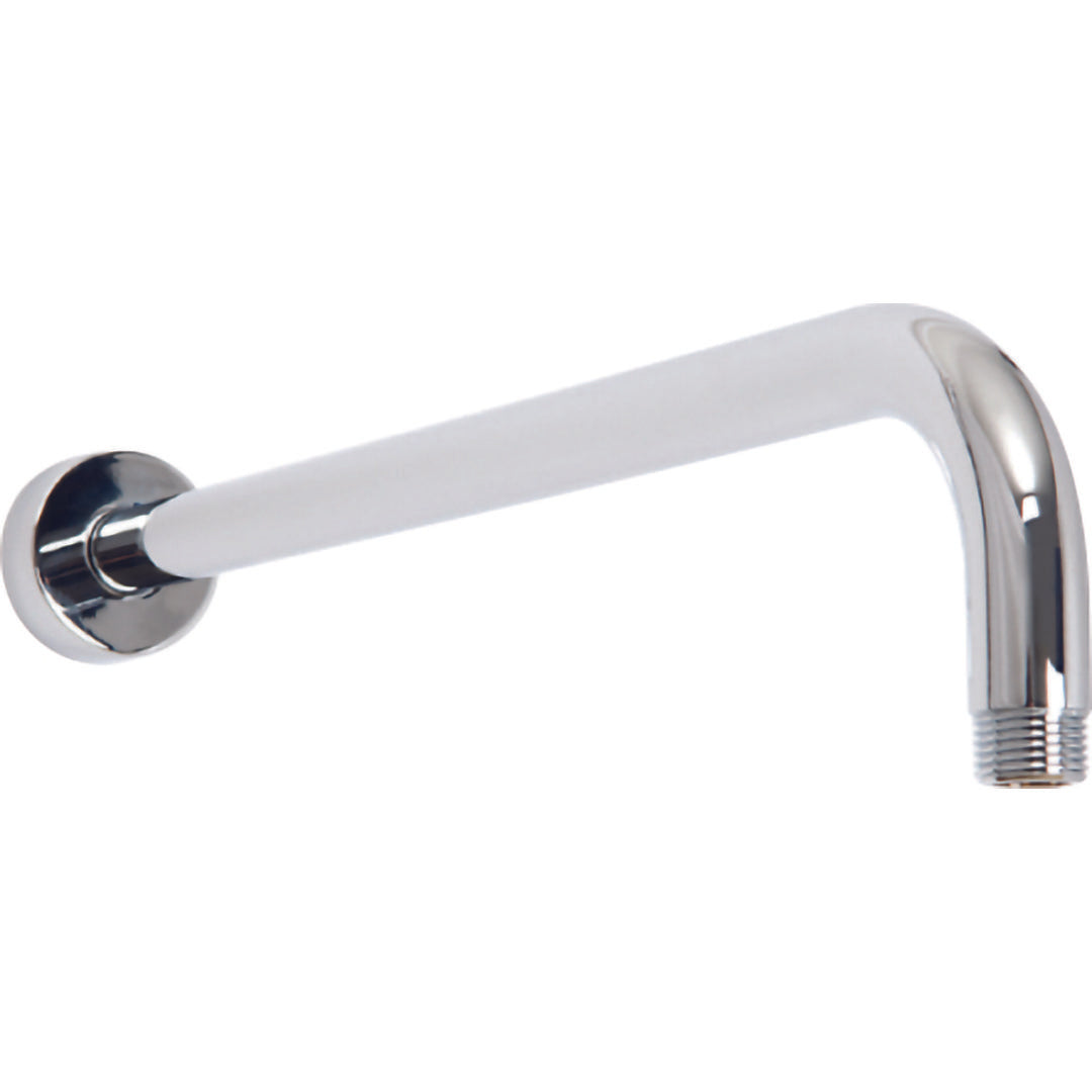Elegant Haven Round Wall Mounted Chrome Shower Arm
