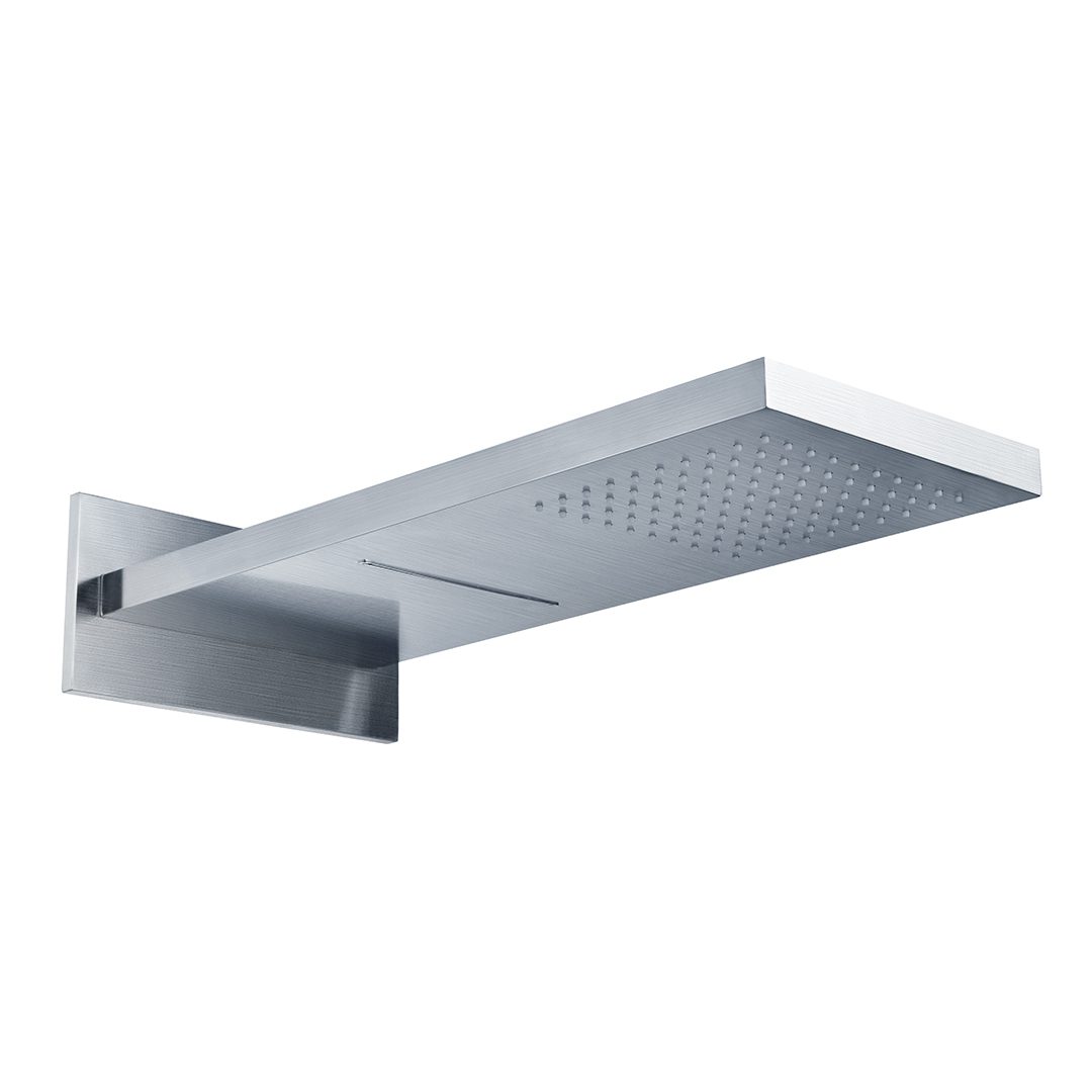 Elegant Haven Moray Square Chrome Blade Shower Head Shower Head