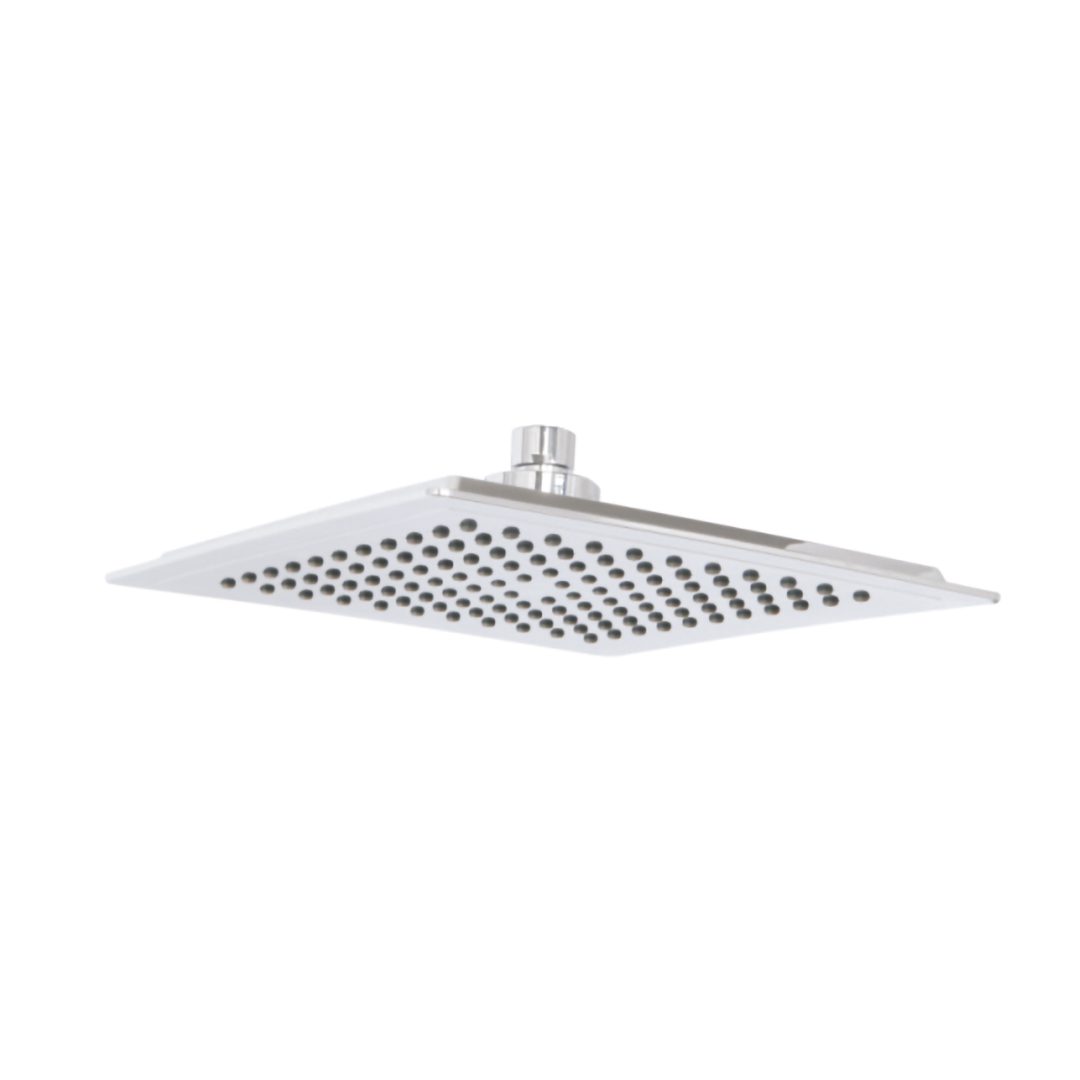 Elegant Haven 225 Square Chrome Rainfall Slim Shower Head