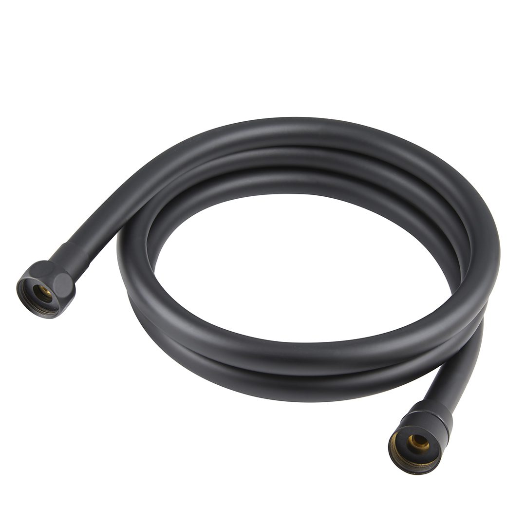 Elegant Haven Matt Black 1.5m Shower Hose S