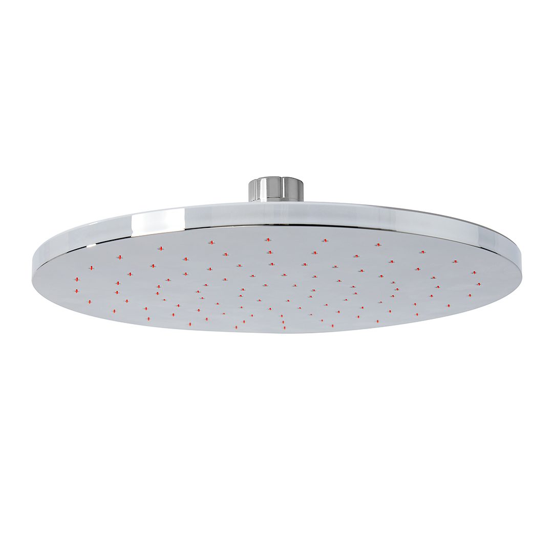 Elegant Haven Self Cleaning Chrome Rainfall Slim Shower Head