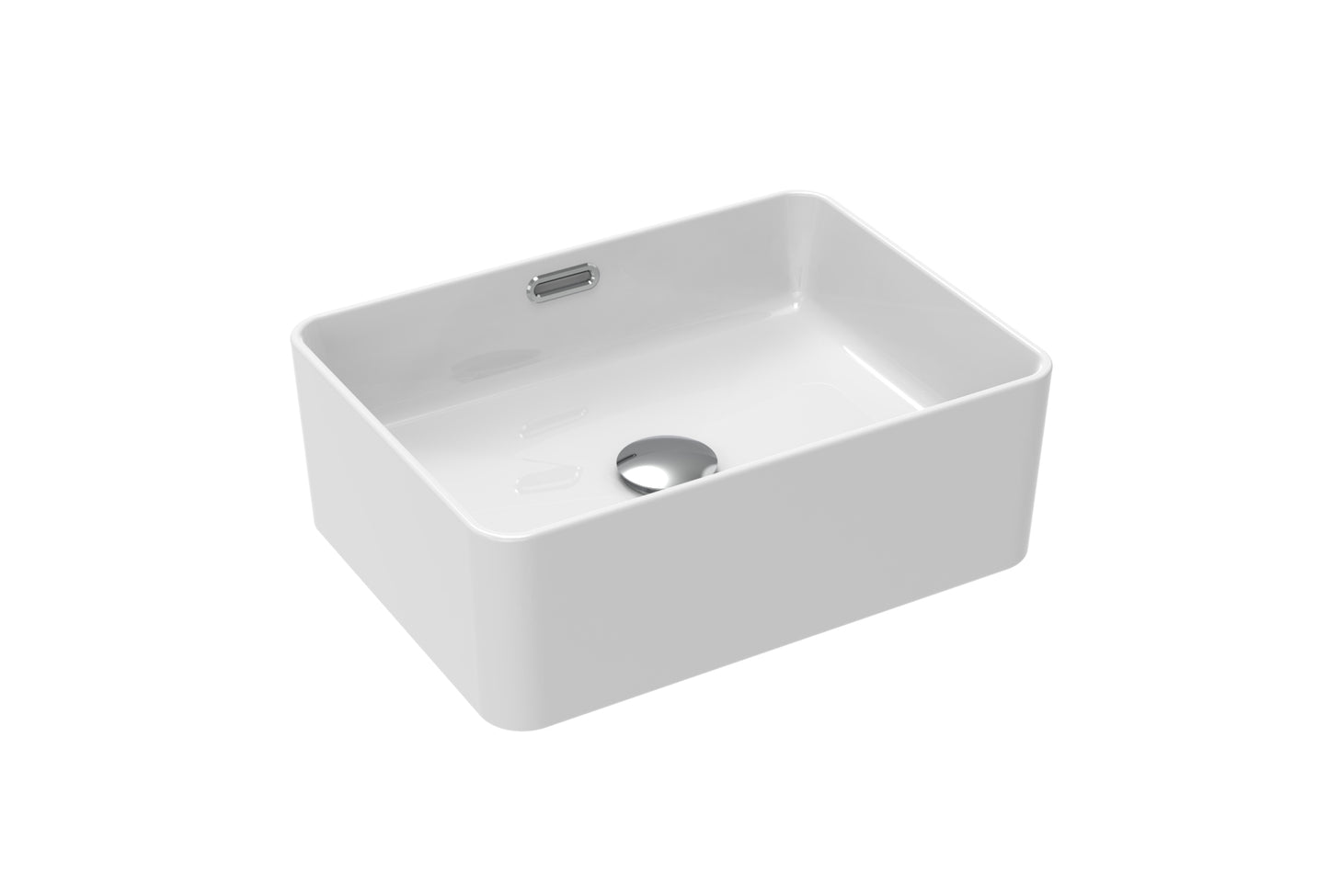 SIENNA 40x31.5cm rectangular countertop washbasin
