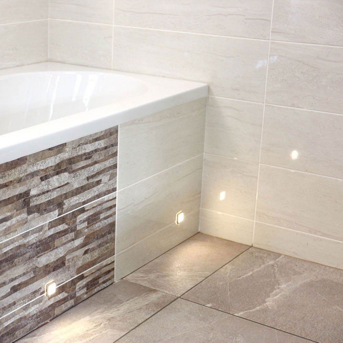 Damato Light Grey Brillo Ceramic Wall Tile 200x600mm