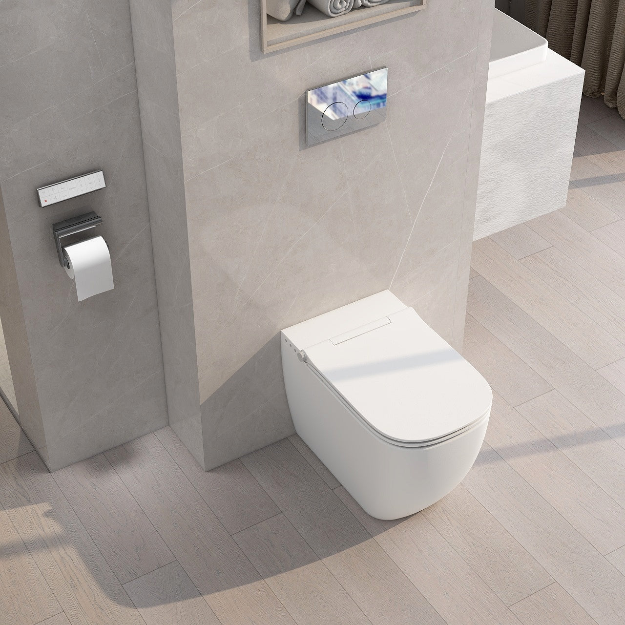 IMEX Essence Back To Wall Smart Toilet