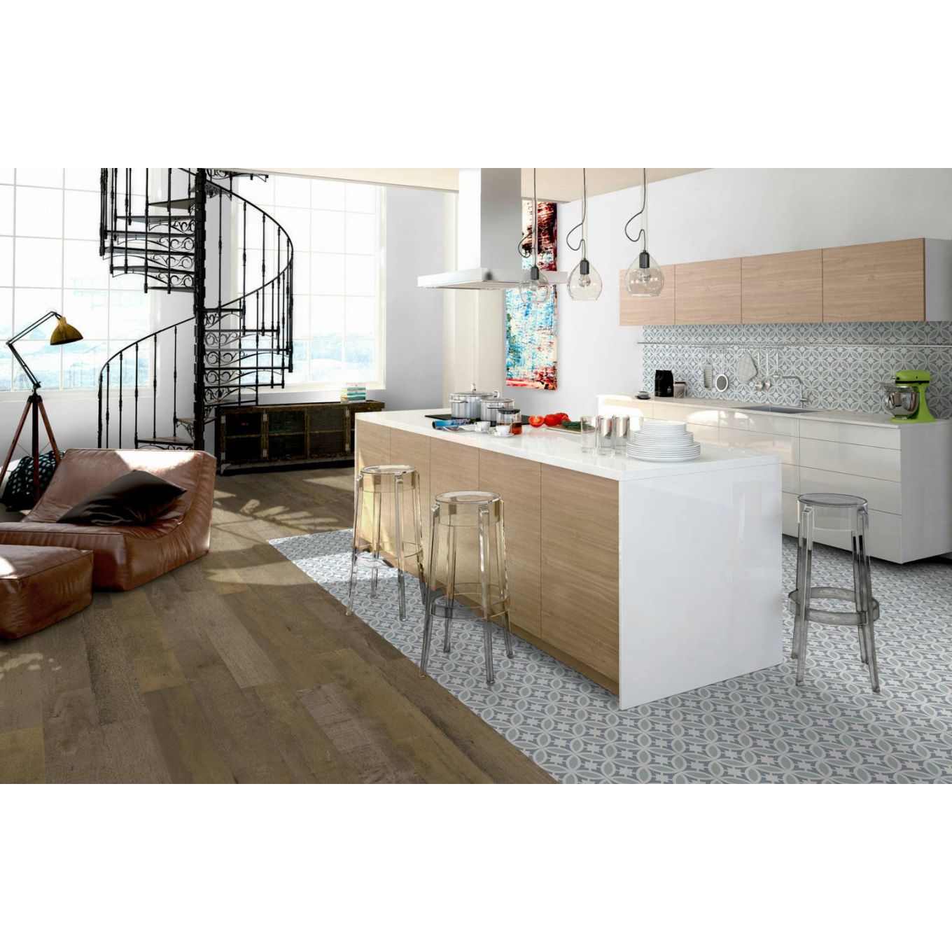 Encino Marrok Matt Porcelain Tile 250x250mm