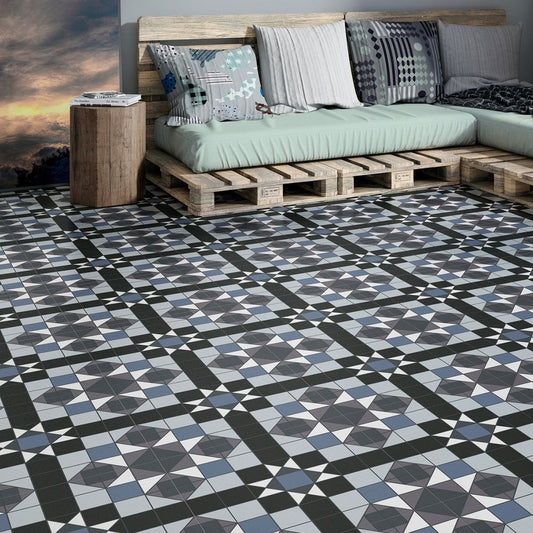 Vincent Azul Matt Ceramic Tile 450x450mm
