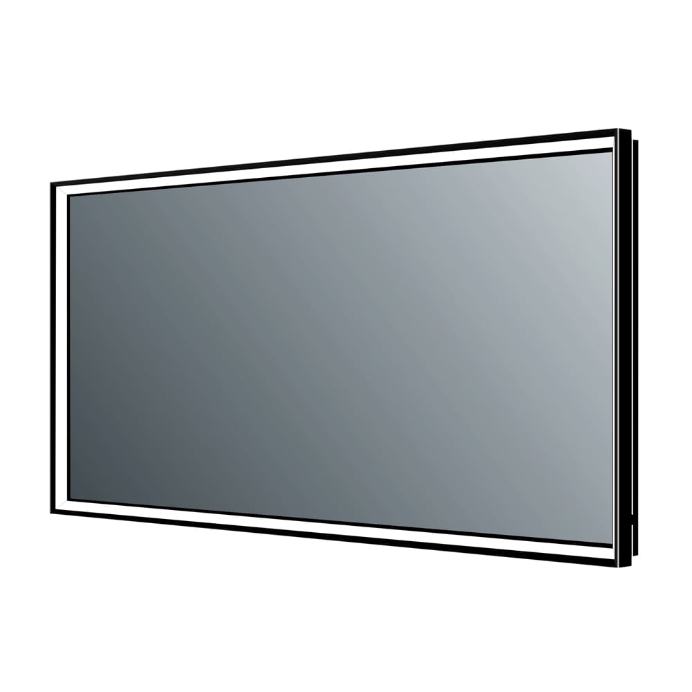 Adison Black Framed LED Backlit Mirror 700x1200mm