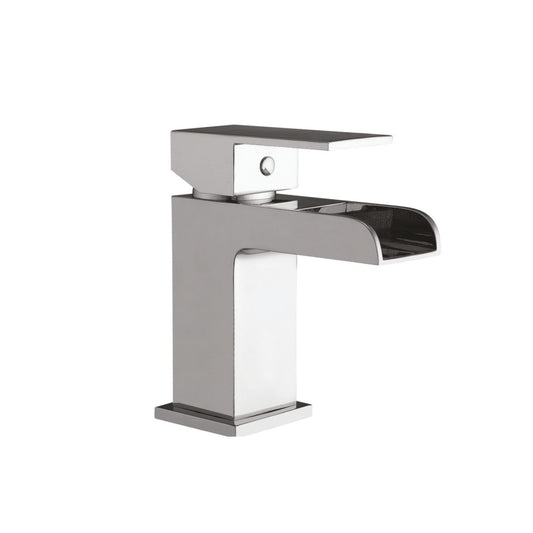Victoria Mono Basin Mixer with Push Waste
