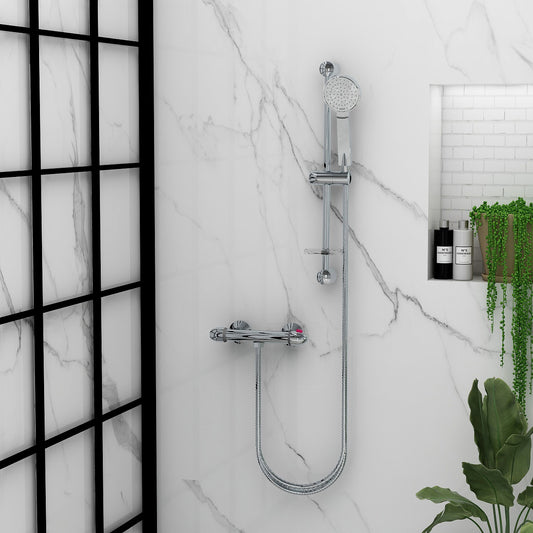 Thermoforce1 single outlet bar valve with adjustable head