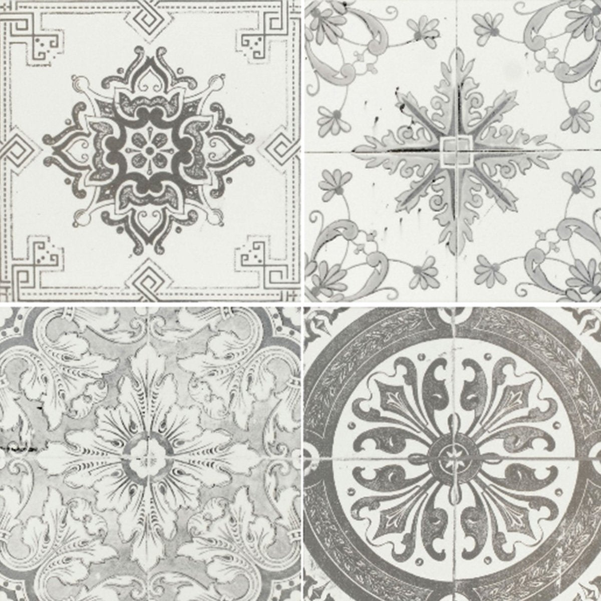 Aramean Matt Grey Porcelain Tile 200x200mm