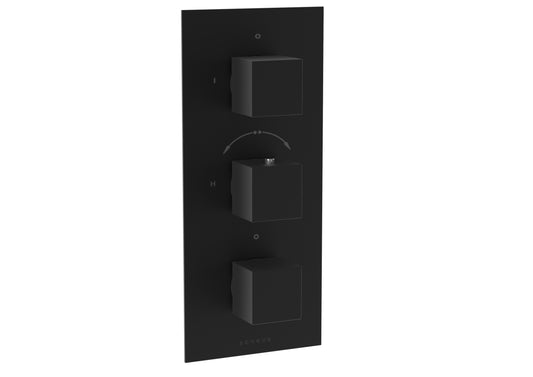 TOOGA 2 way 3 handle & plate finish kit (for TO222.MB)