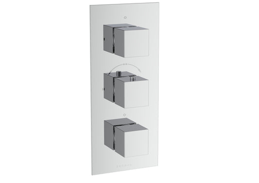 TOOGA 2 way 3 handle & plate finish kit (for TO222)