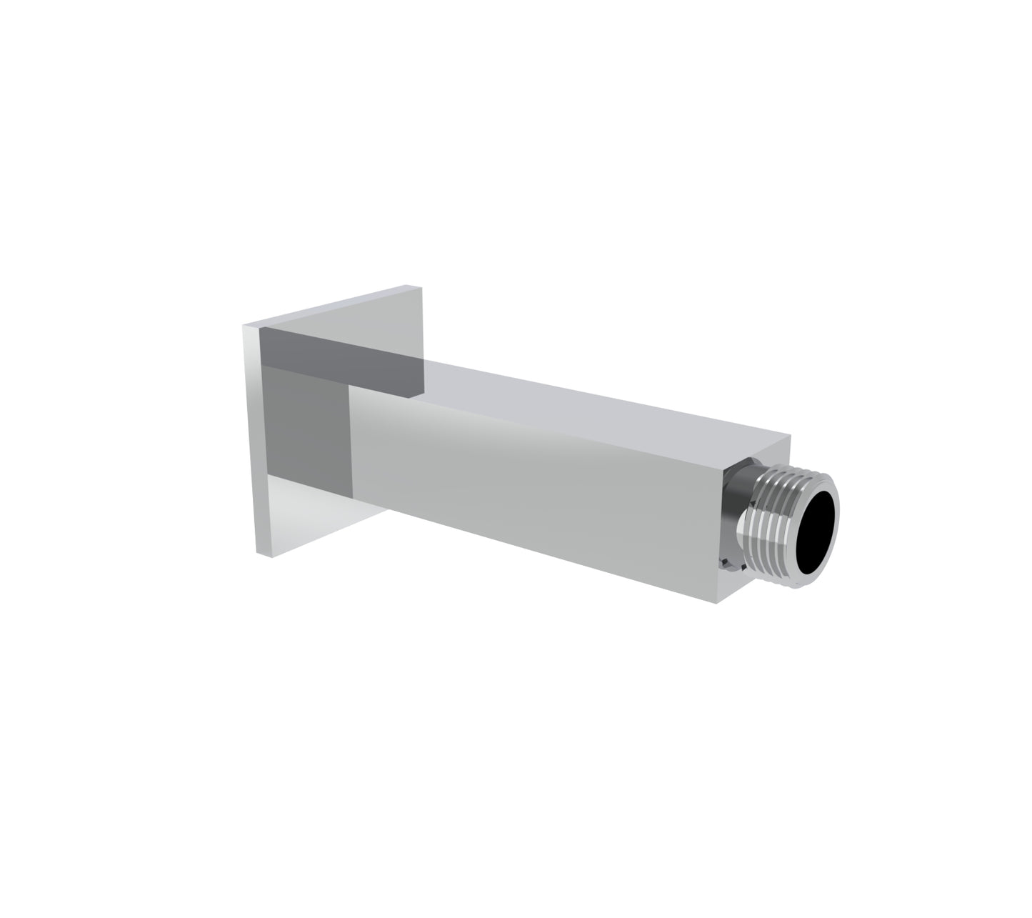 TOOGA 100mm square ceiling mounted shower arm
