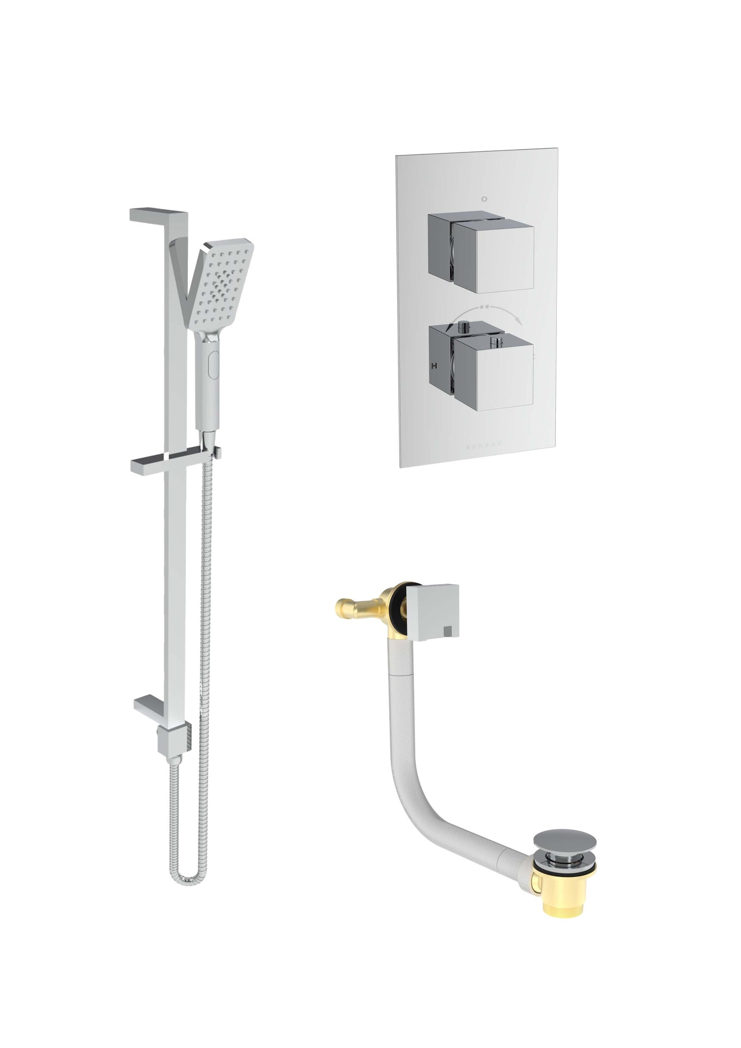 TOOGA 2 way shower kit