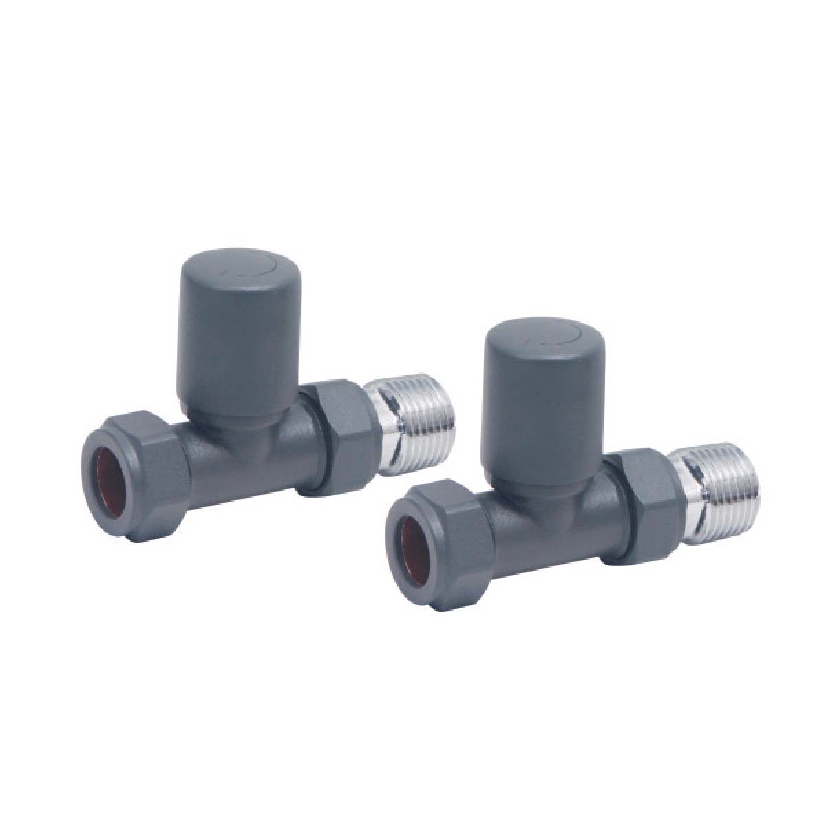 Towel Rail Valves Straight (Pair)