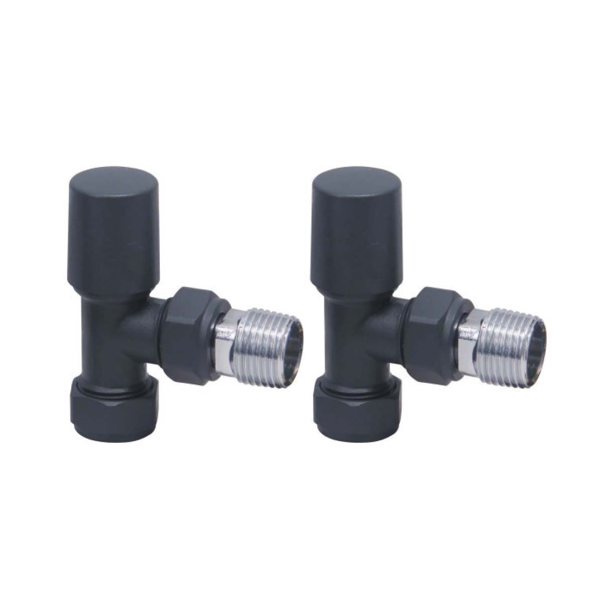 Towel Rail Valves Angled (Pair)