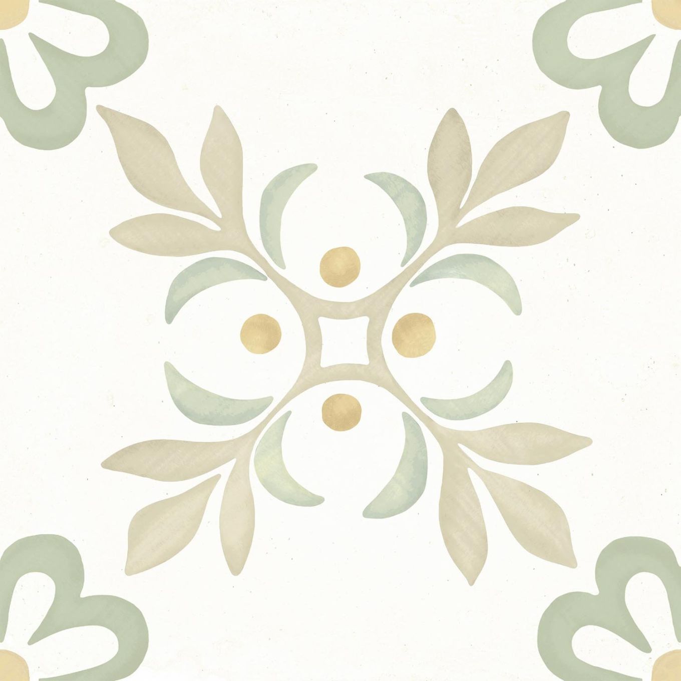 Lira Taupe Garden Matt Porcelain Tile 223x223mm