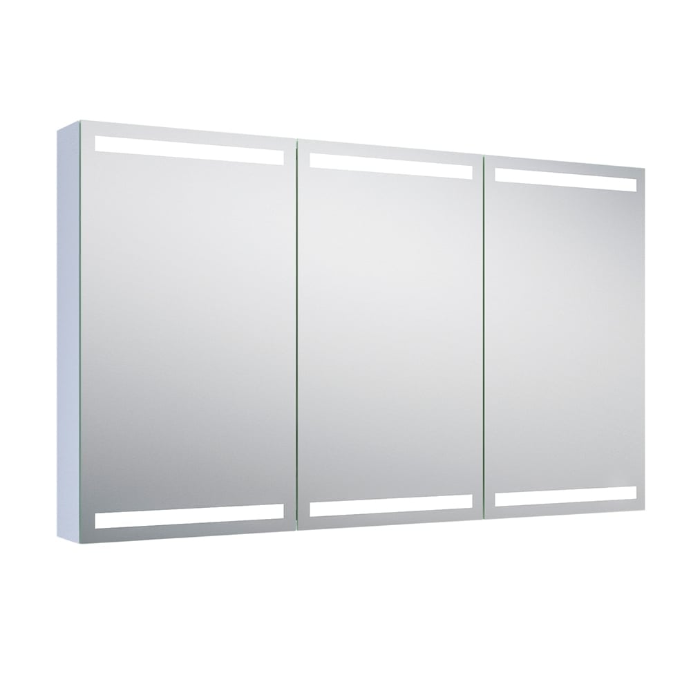 Corton LED Mirrored Wall Cabinet 700x1200mm