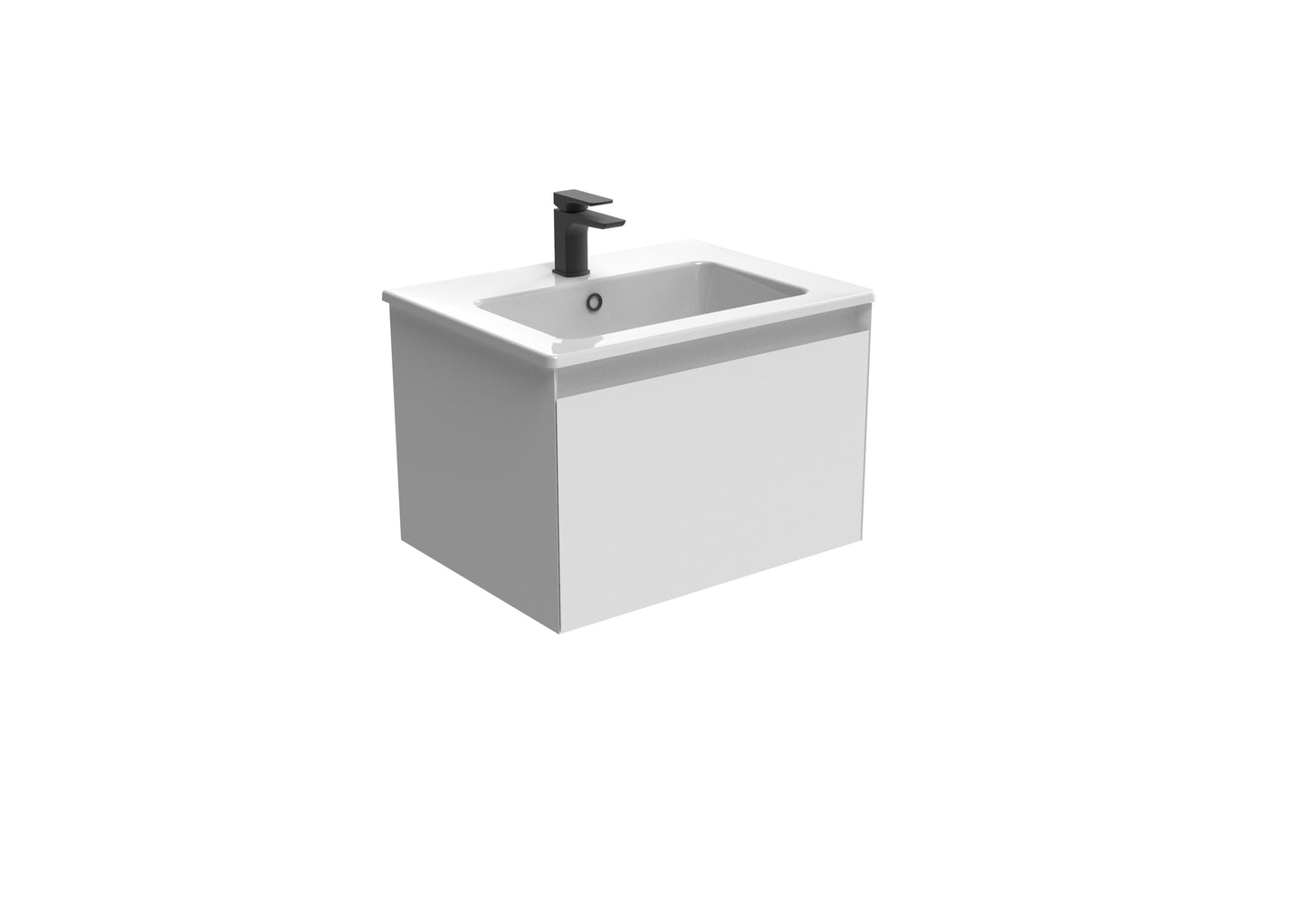 UNI 60x47cm washbasin 1TH