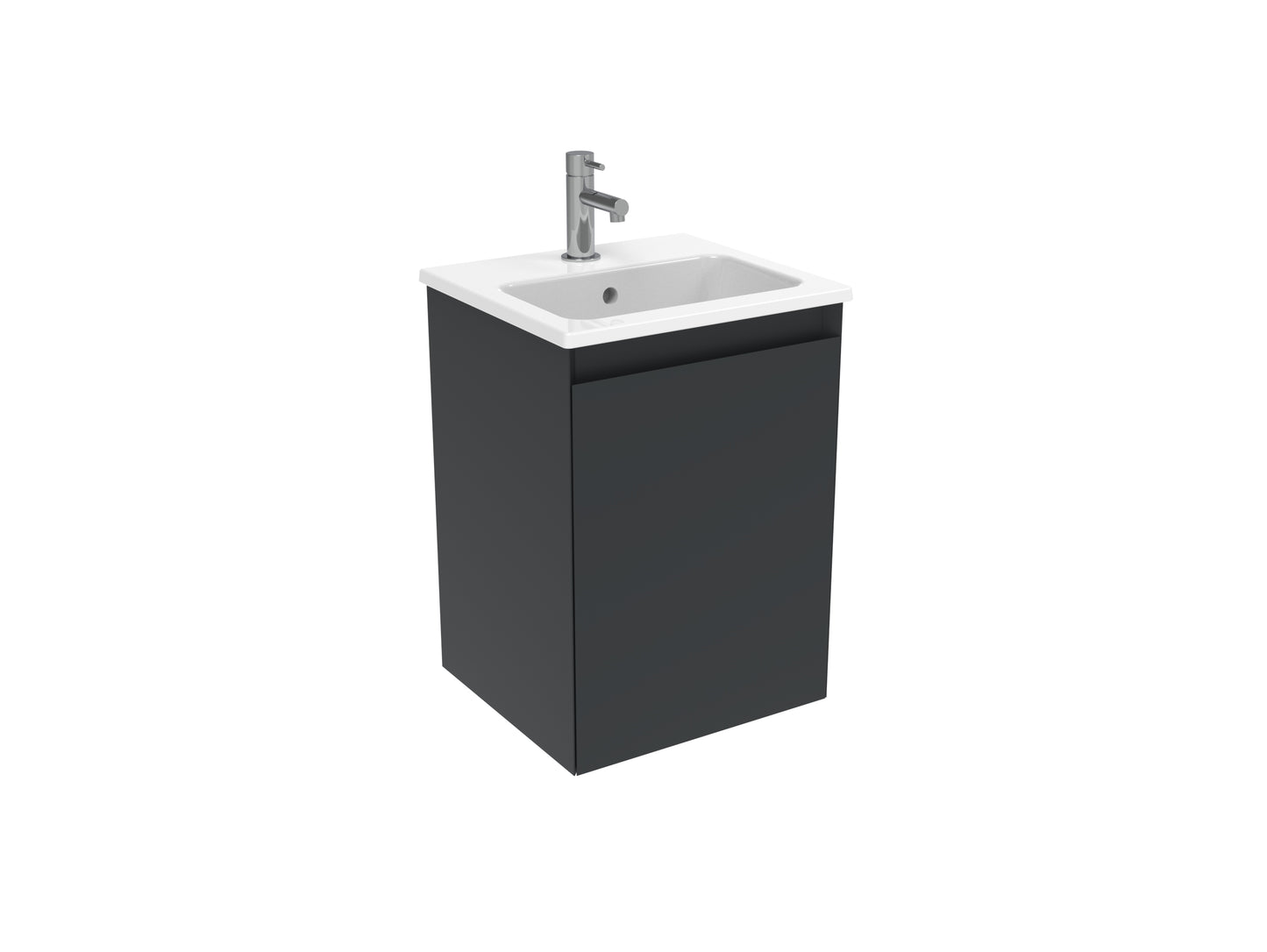 UNI 40cm 1 door wall mounted unit
