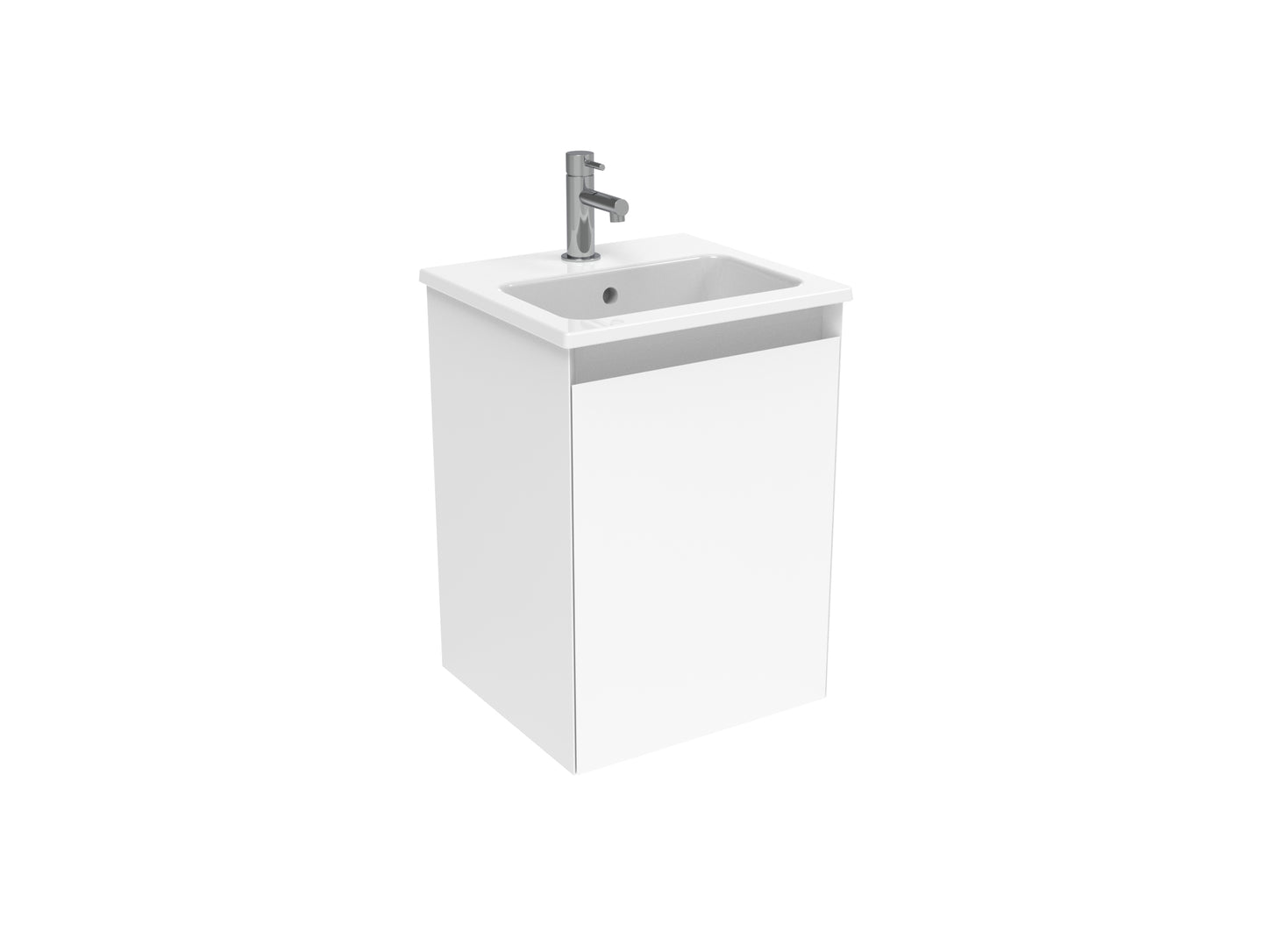 UNI 40cm 1 door wall mounted unit