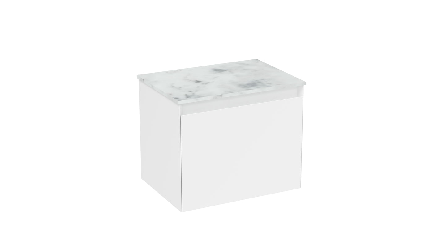 UNI 50cm 1 drawer wall mounted unit
