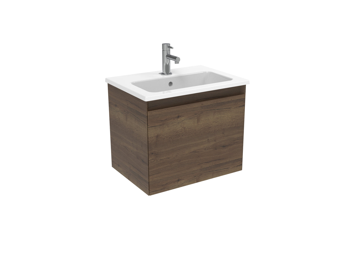 UNI 50cm 1 drawer wall mounted unit