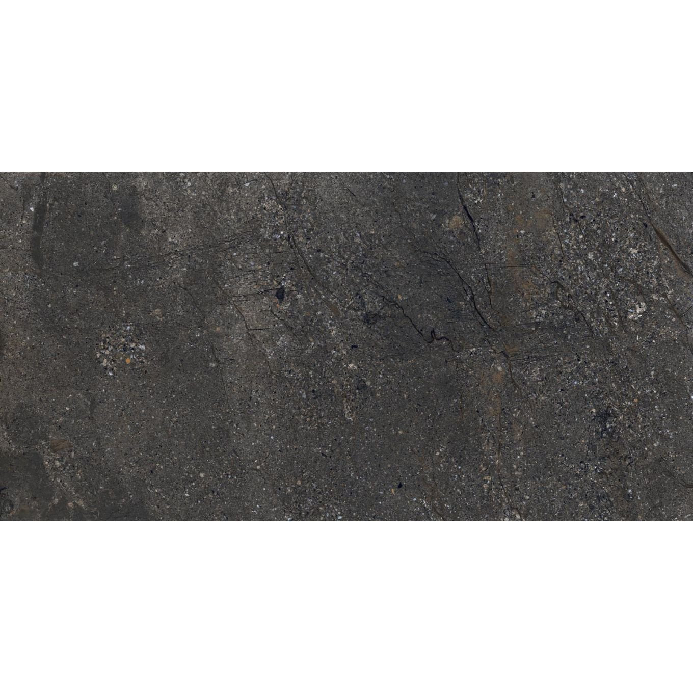 Zoltan Graphite Stone Effect Matt Porcelain Tile 600x1200mm