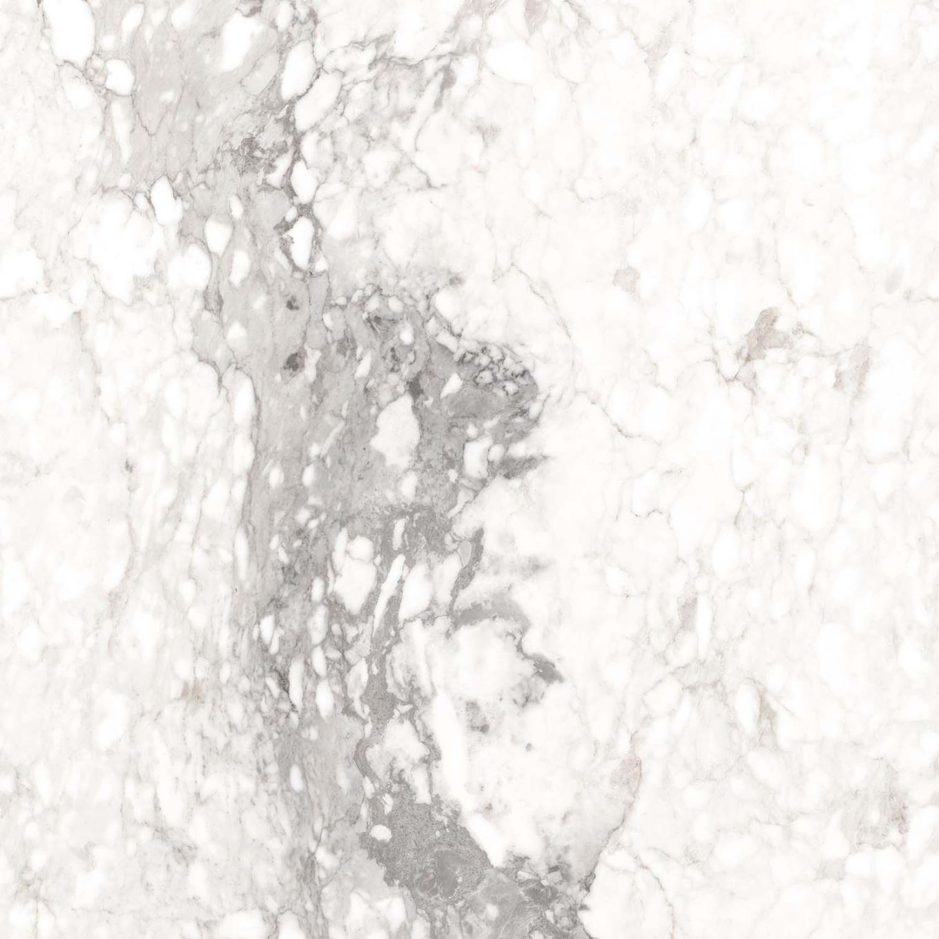 Novara White Polished Porcelain Tile 600x600mm