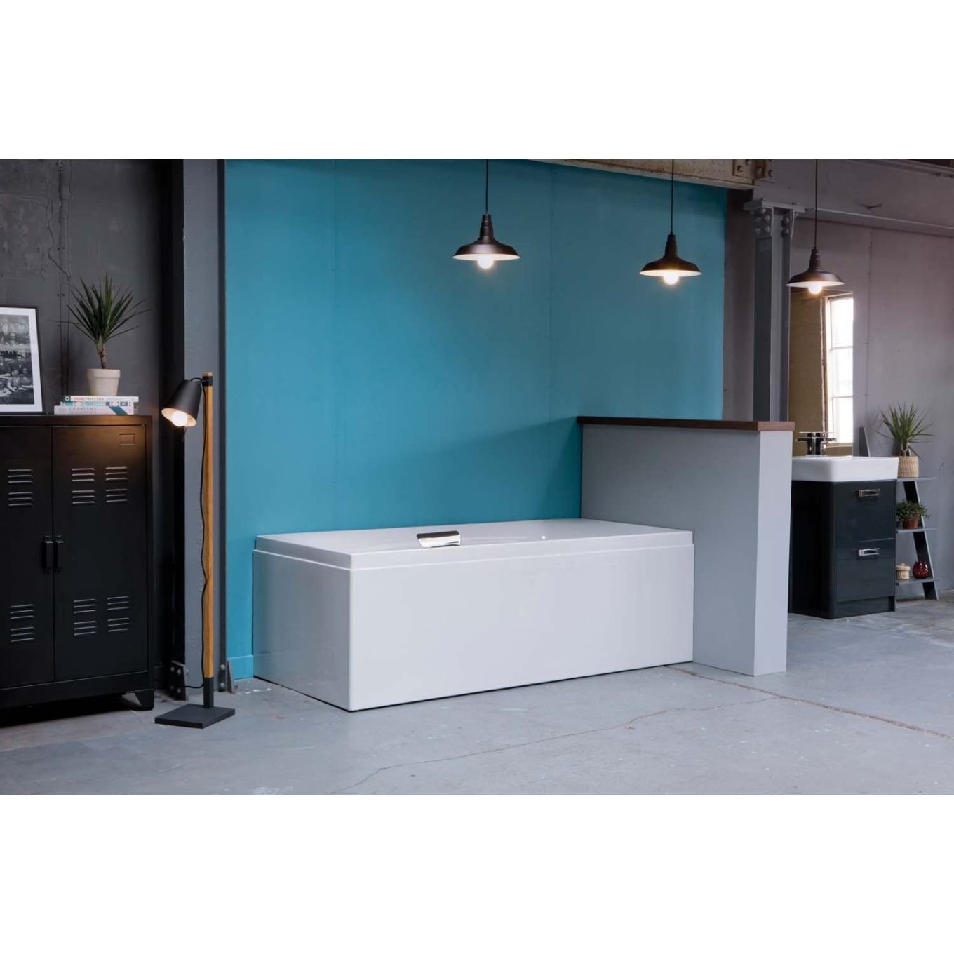 Carron Double Ended Carronite Bath - 1800x800mm