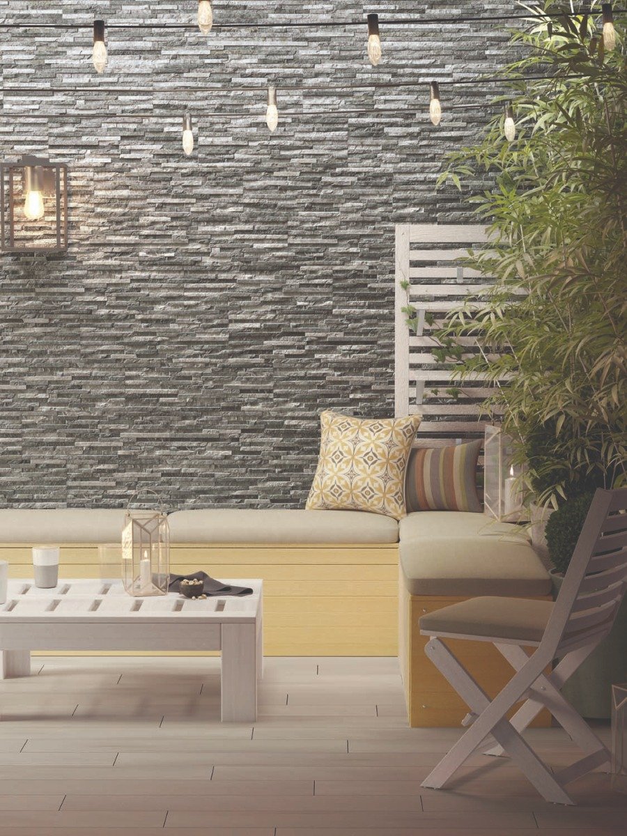 Centaur Grey Matt Porcelain Tile 520x170mm