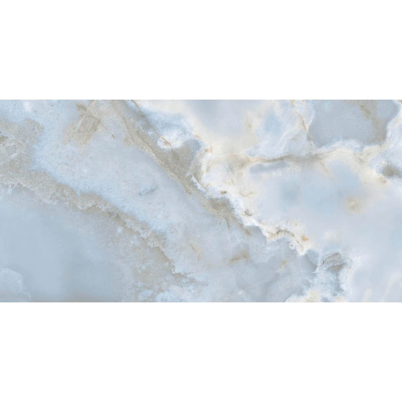 Osaka Pearl Super Polished Porcelain Onyx Tile 600x1200mm (PRICE PER SQ/M)
