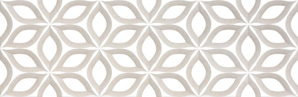 Weave Crema Decor Ceramic Tile 300x900mm