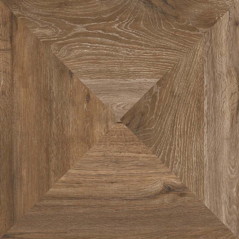 Cello Nogal Wood Effect Matt Porcelain Tile 800x800mm