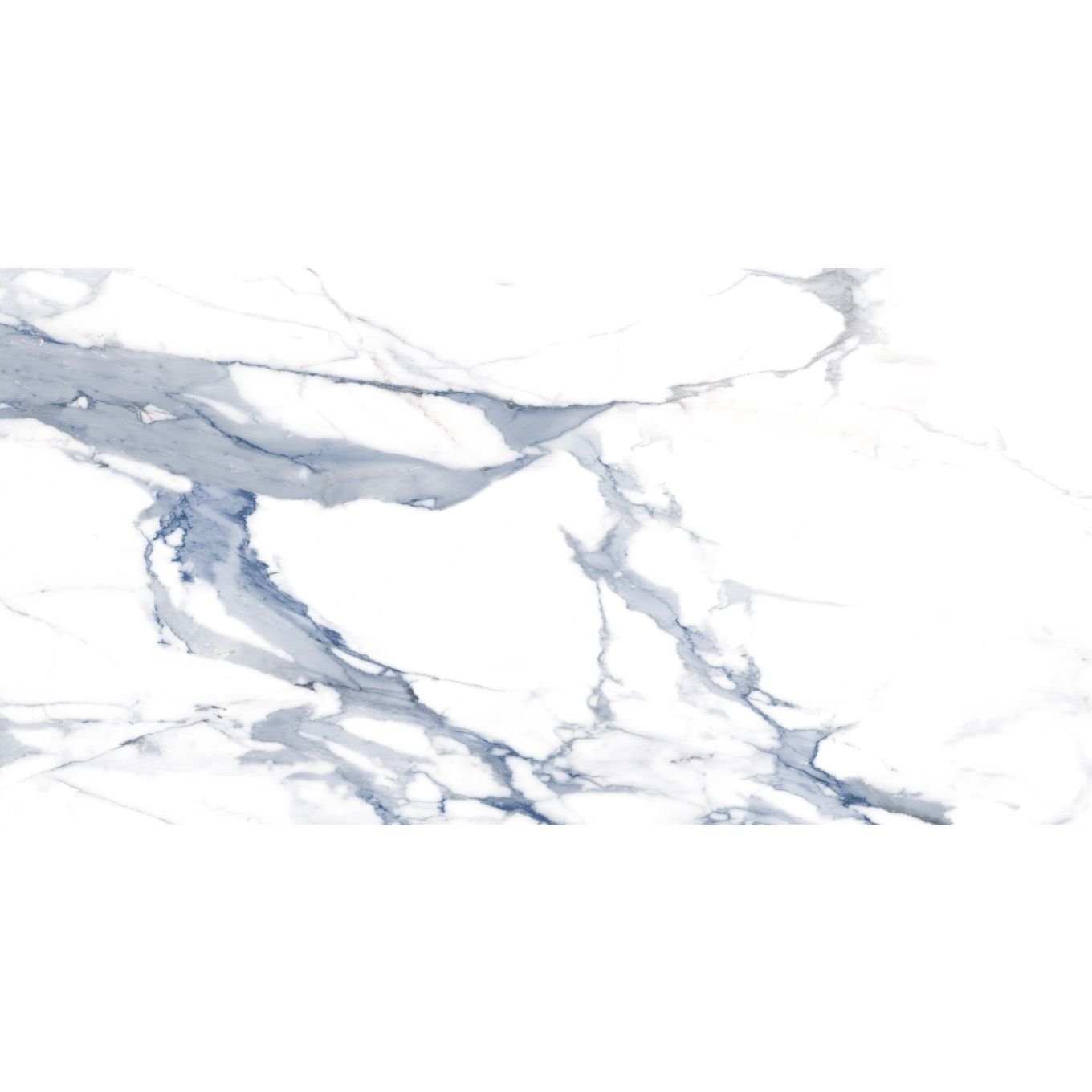 Stockholm Blue Matt Porcelain Tile 1200x600mm