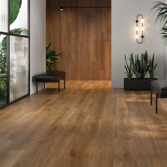 Madera Miel Matt Porcelain Wood Tile 1200x195mm