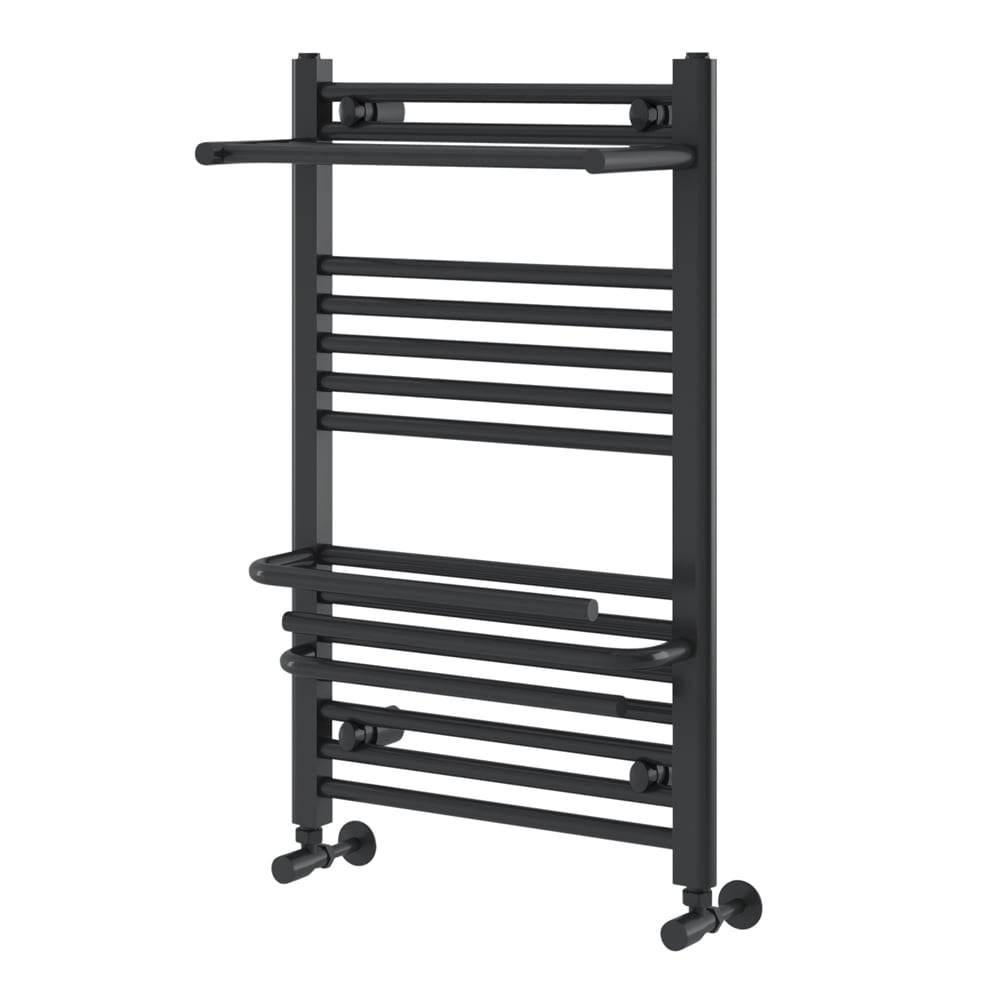 Laiken Anthracite Heated Towel Rail 800x500mm