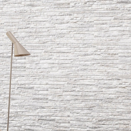 Archimedes White Matt Porcelain Tile 320x890mm