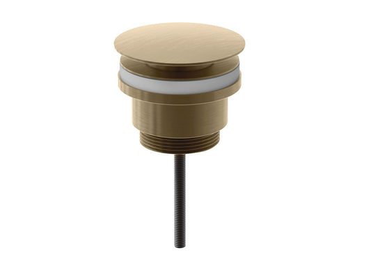 Universal Basin Waste, Brushed Brass