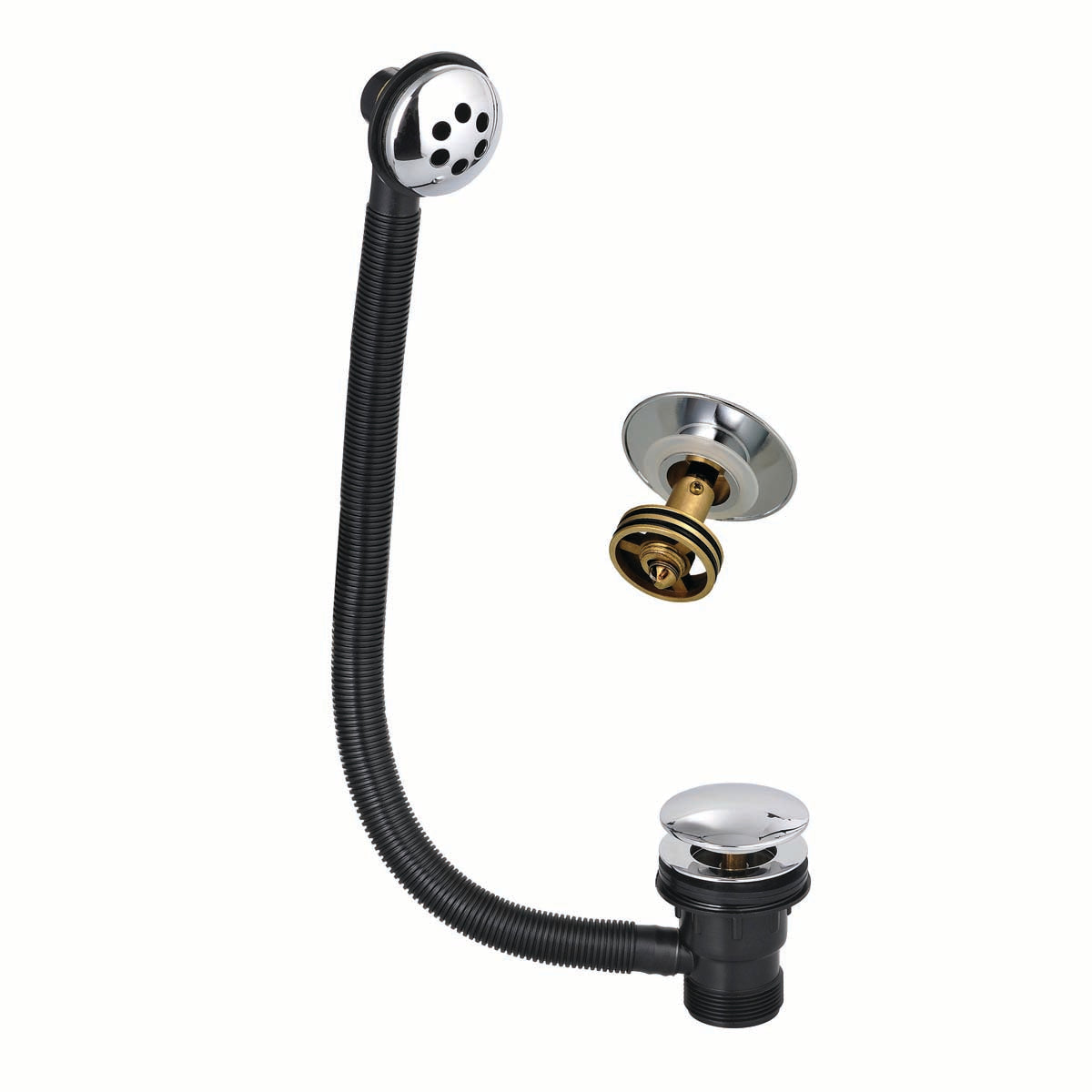 Round Sprung Bath Waste – EASY CLEAN