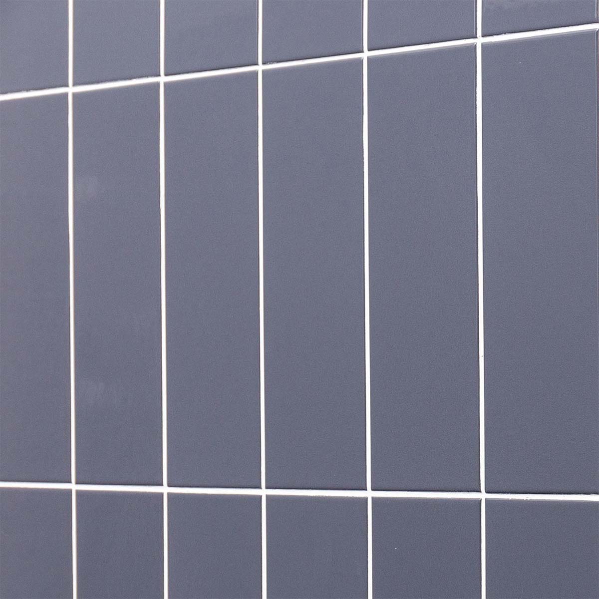 Luso Avon Grey Gloss Ceramic Tile 100x200mm