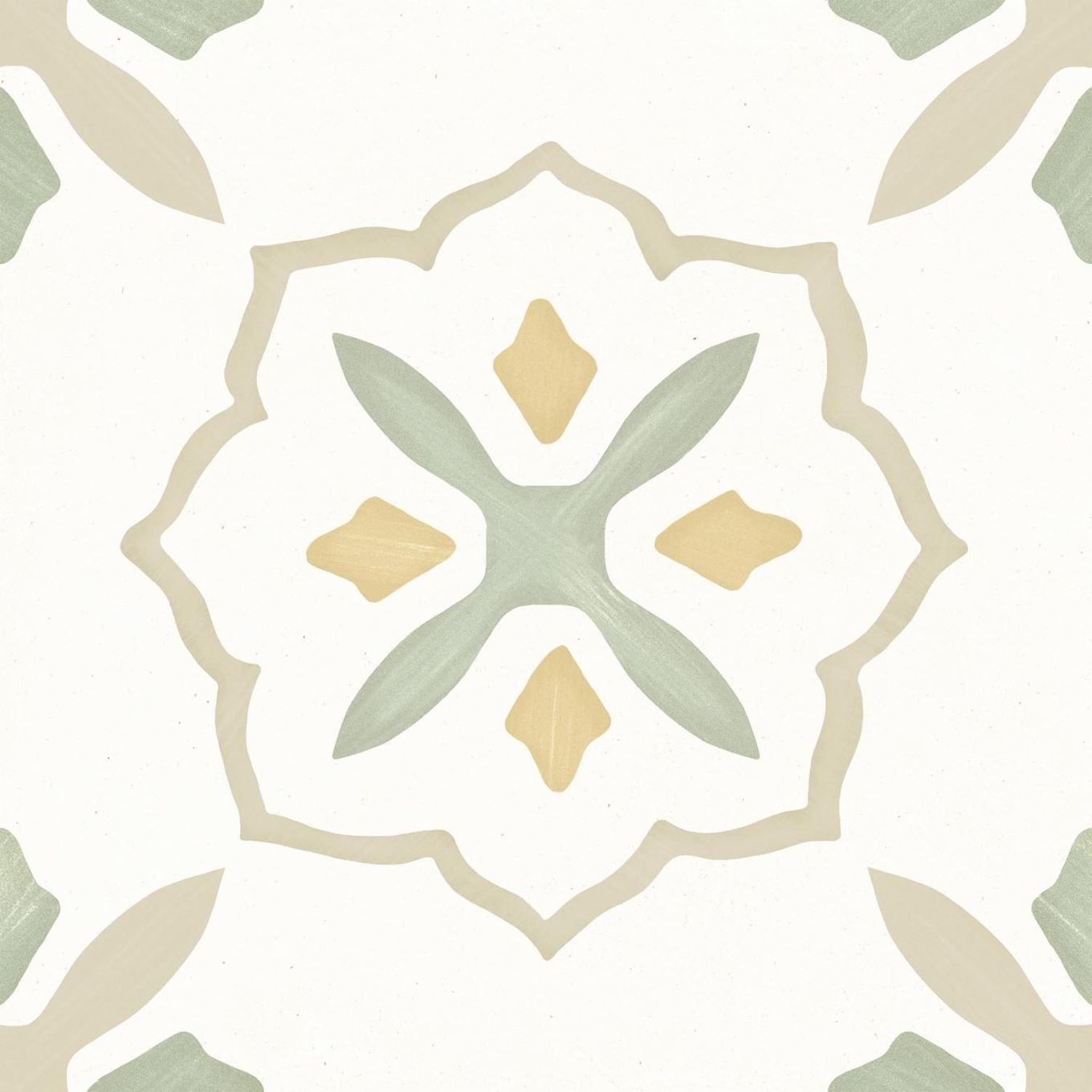 Lira Taupe Cross Matt Porcelain Tile 223x223mm