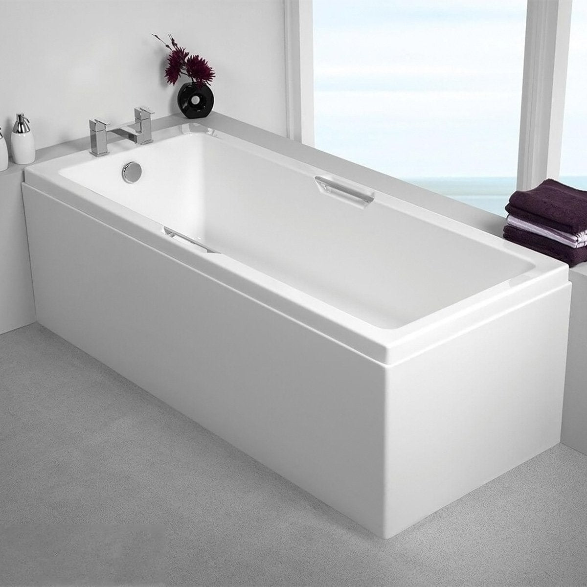 Carron Carronite 1 Piece Front & End Bath Panel - 1800 x 800mm