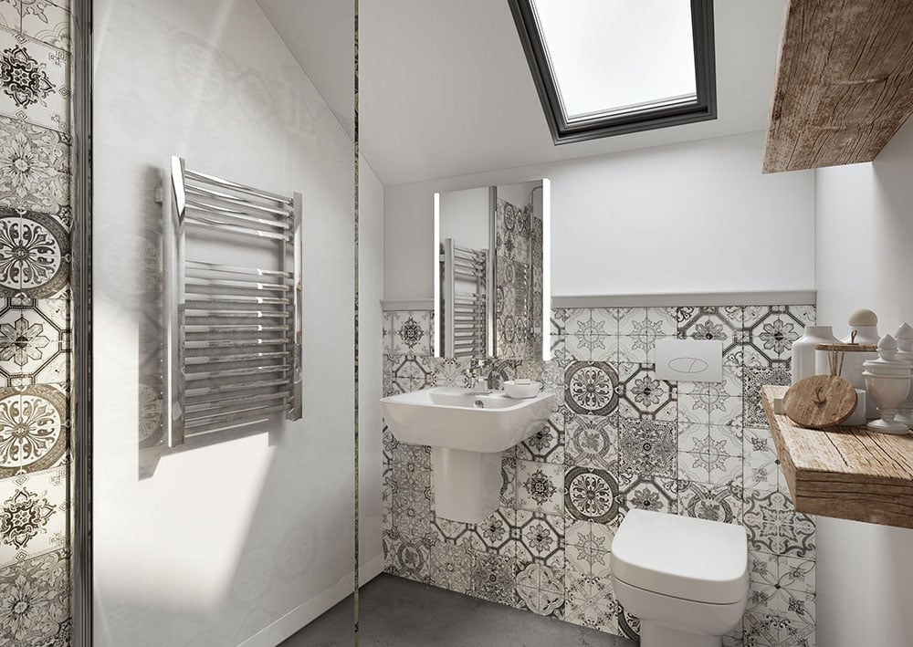 Aramean Matt Grey Porcelain Tile 200x200mm