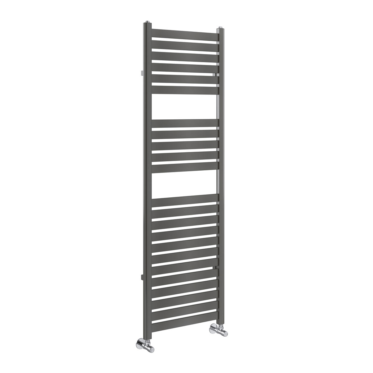 Portabello Anthracite Heated Towel Rail 1600x500mm