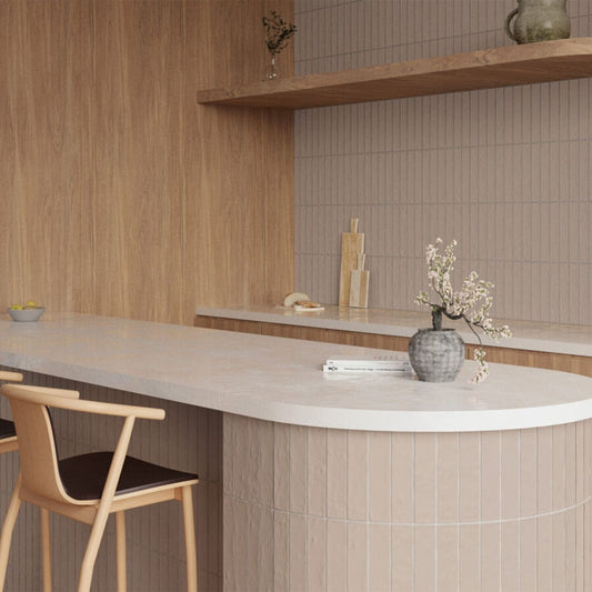 Aurora Nude Matt Porcelain Tile 250x50mm