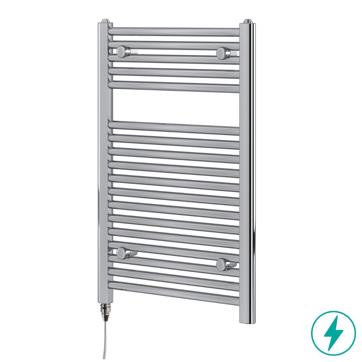 Neptune Chrome Electric Heated Towel Rail 770x500mm