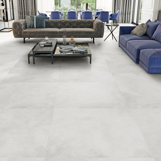 Mirador Blanco Matt Porcelain Stone Tile 1000x1000mm
